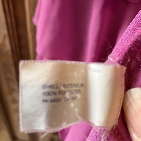 GAP Women’s Mauve Pink Sleeveless Ruffle Shirt Cotton Tank Top Size S EUC - Picture 7 of 8